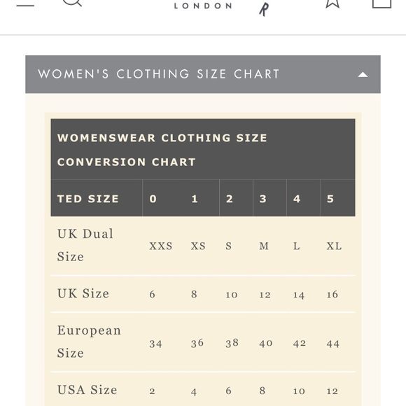 EUC Ted Baker Sweater Knit dress with bows Sz. 4 - Picture 7 of 7